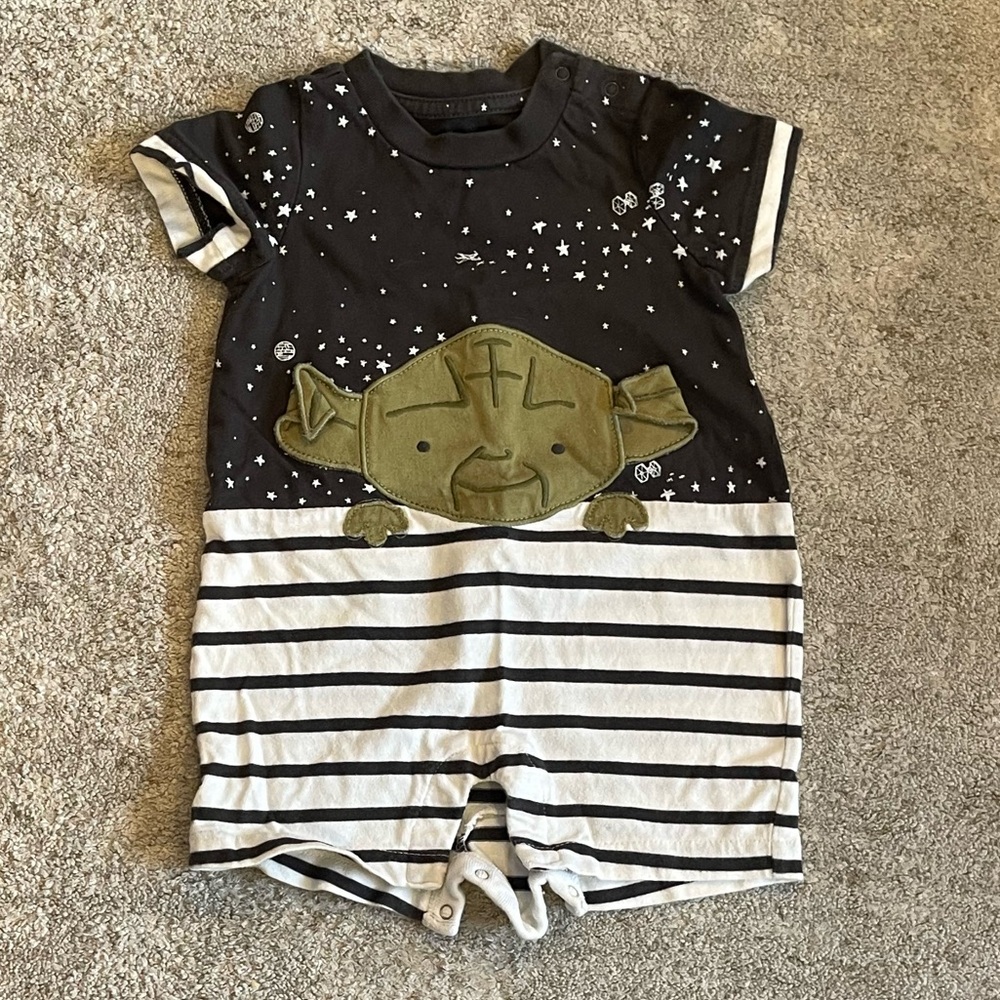 GAP Baby Yoda Star Wars Romper